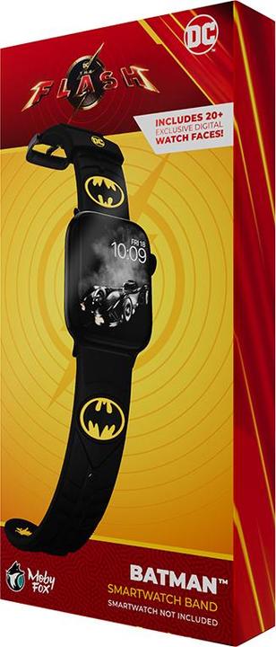 Produktbild Moby Fox DC Comics - Apple Watch Armband 38/40/41/42/44/45/49 mm (Batman Sculpted 3D) (Silikon)