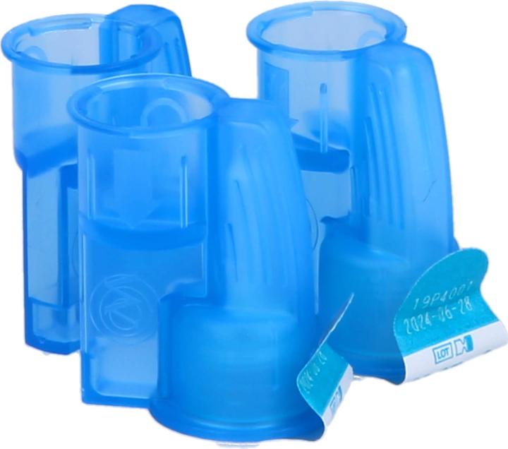 Produktbild Unifine Pentips Plus Pennadeln Insulin-Injektor 31G 0.25x8mm hellblau steril 100 Stk (Pen Nadeln + Einmalkanülen)