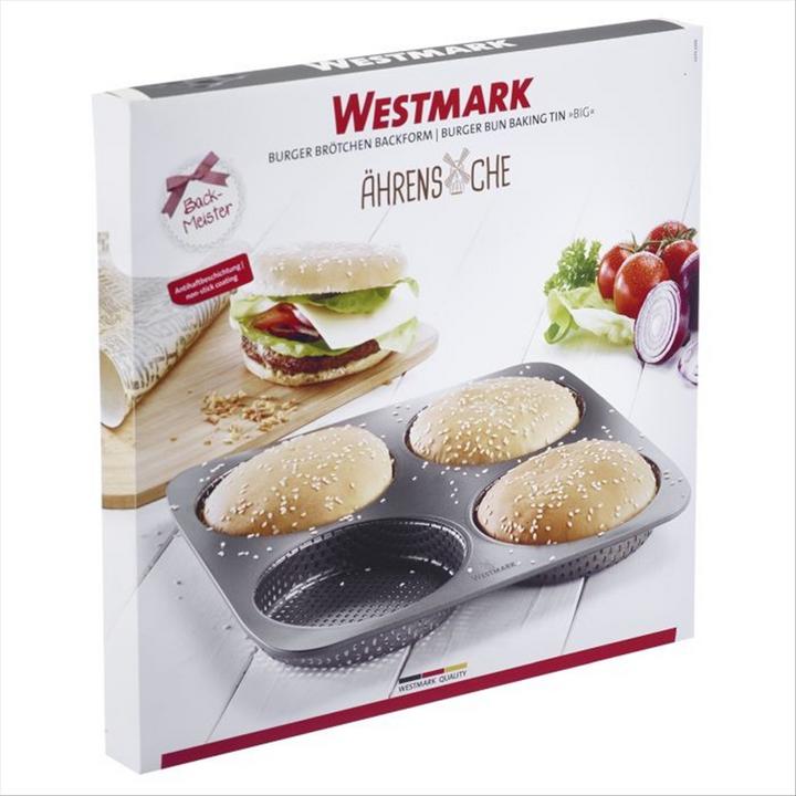Image du produit Westmark 4 Moule à pain pour hamburger Grand, 28x28cm (28 cm)