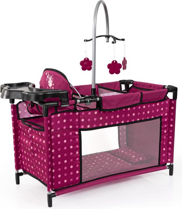 Actual product image Bayer Multifunctional bed for dolls up to 46 cm (62667AA)