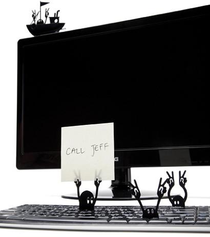 Produktbild Monkey Business Keyboard Pirates Zettelhalter