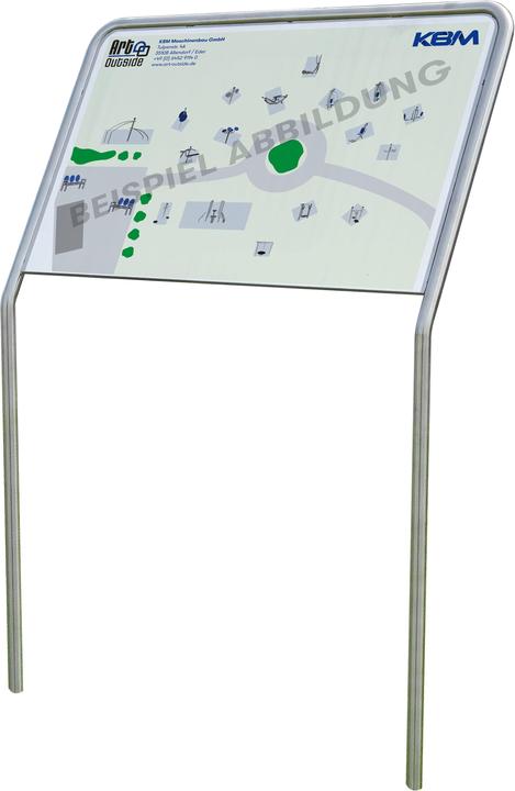 Image du produit Art Outside Panneau d'information et de signalisation pour les appareils de fitness de plein air de