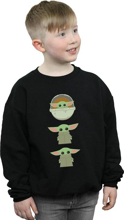Immagine prodotto Star Wars The Mandalorian The Child Posing Felpa Ragazzi (140, 146)
