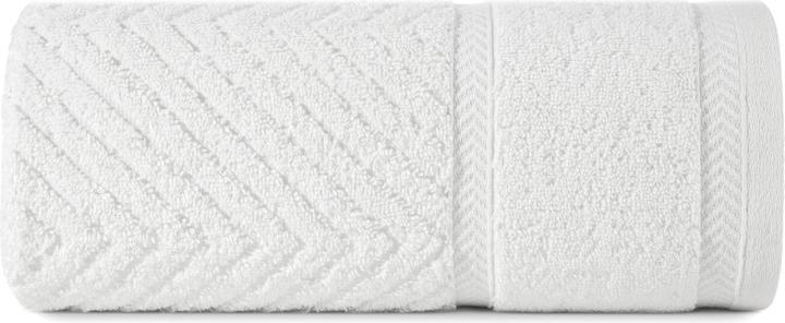 Image du produit Eurofirany REINA LINE Serviette en coton avec motif en zigzag et bord lisse, 500 g/m2, 50 x 90 cm (50 x 90 cm)