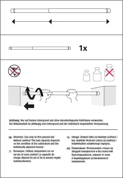 Image du produit Gardinia Tige de serrage