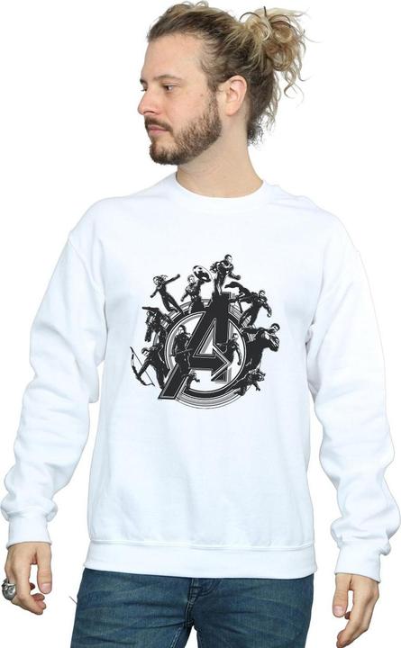 Image du produit Mens Avengers Endgame Hero Circle Cotton Sweatshirt (3XL)