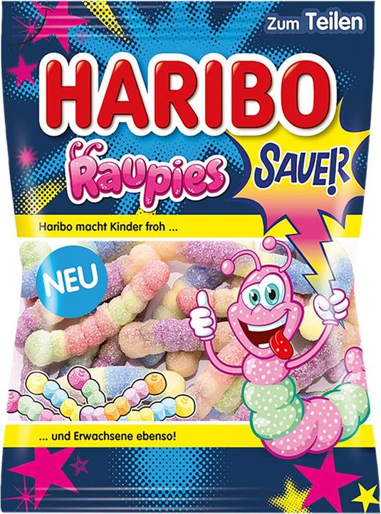 Image du produit Haribo Raupis aigre (1 pcs, 175 g)