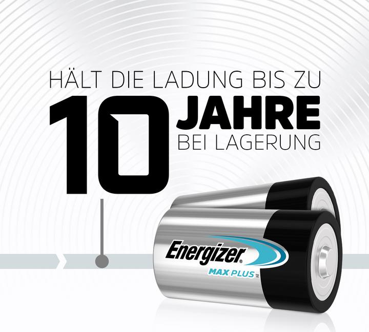 Actual product image Energizer Max Plus Alkaline (2 pcs., D, 16500 mAh)