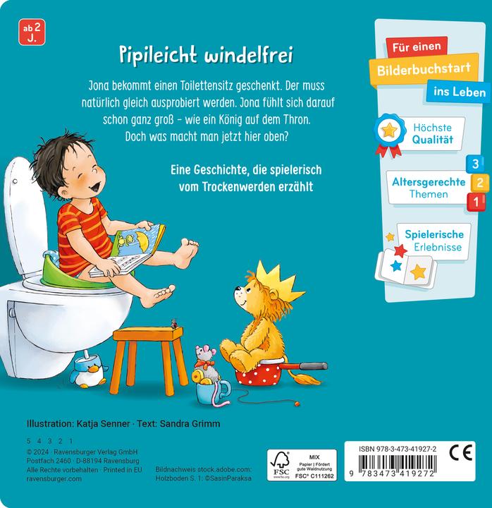 Actual product image Ravensburger The little loo king (German)