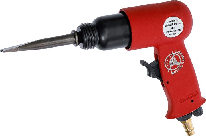 Actual product image BGS Air Hammer Chisel Set 8 pcs. (Rechargeable battery operated)