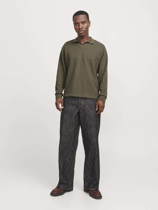 Produktbild Jack & Jones Jorwinter Ottoman Split Neck Styd Aw24 (L)