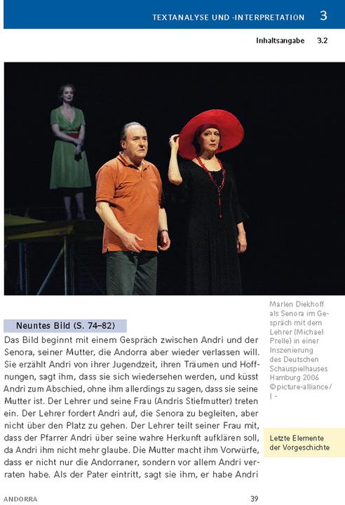 Actual product image Andorra von Max Frisch - Textanalyse und Interpretation (German, Max Fresh, Bernd Matzkowski, 2024)