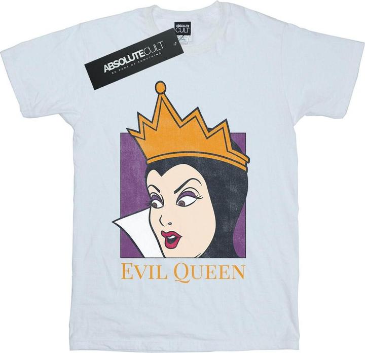 Disney Evil Queen Cropped Head TShirt