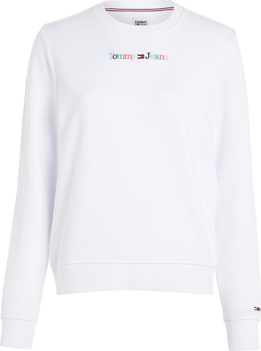 Tommy Hilfiger Tjw Reg Color Serif Linear Crew Damen-Sweatshirt (XS)