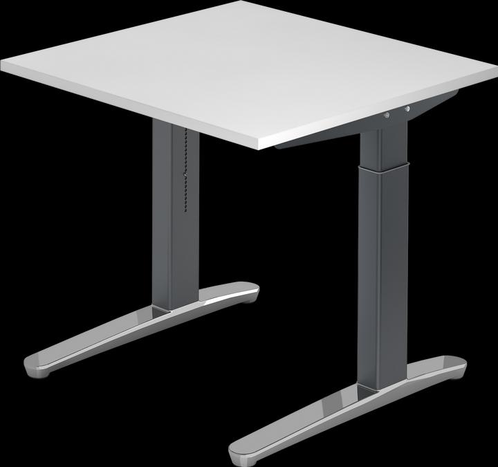 Aluminium poli, Blanc, Graphite