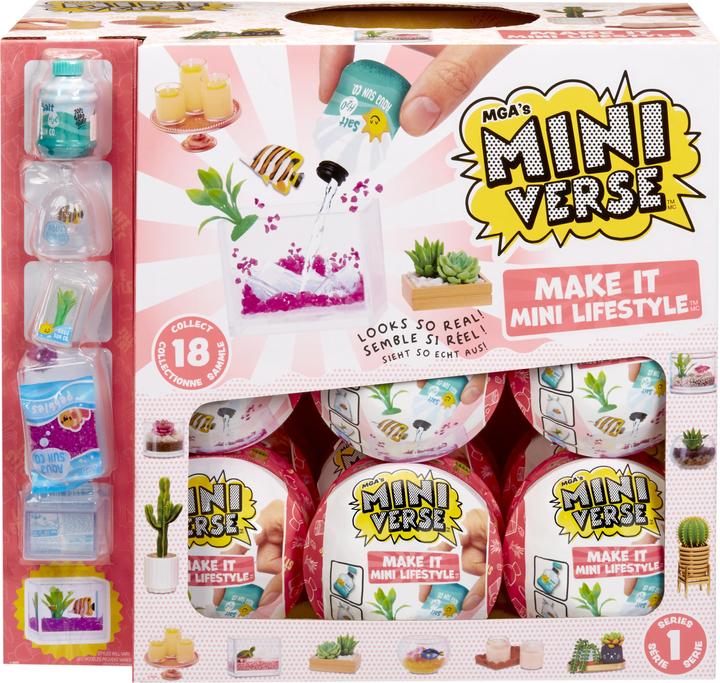 Actual product image MGA Miniverse Make It Mini Lifestyle in PDQ Series 1A