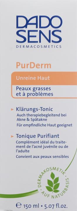 Immagine prodotto Dado Sens PURDERM Clarifying Tonic - Pelle impura e a tendenza acneica (Acqua tonica, 150 ml)