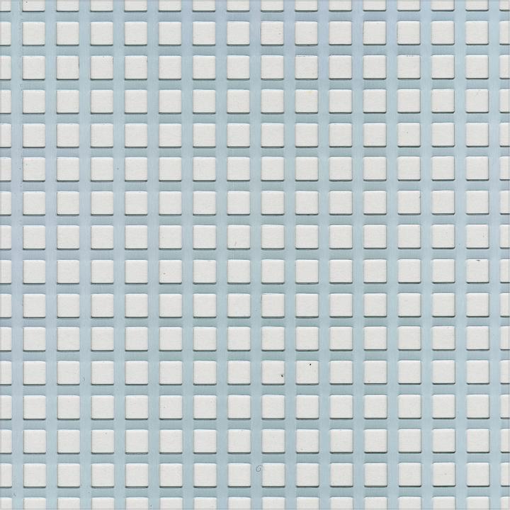 Image du produit Alfer Tôle perforée carrée (500 mm, 250 mm, 0.70 mm)