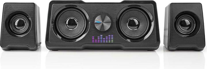 Actual product image Nedis Gaming Speaker | Speaker Channels: 2.2 | Power Supply via USB | 3.5 mm Plug | 48