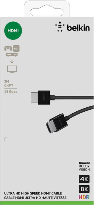 Actual product image Belkin HDMI – HDMI (2 m, HDMI)