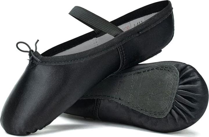 Actual product image Sansha Children's ballet shoes in soft leather (31)