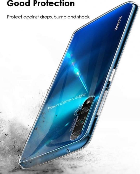 Image du produit Screenguard Huawei Nova 5T Étui souple en TPU transparent (Huawei Nova 5T)