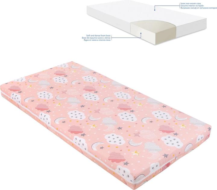 Immagine prodotto Kikkaboo Materasso per lettino Fantasia (140 x 70 cm)