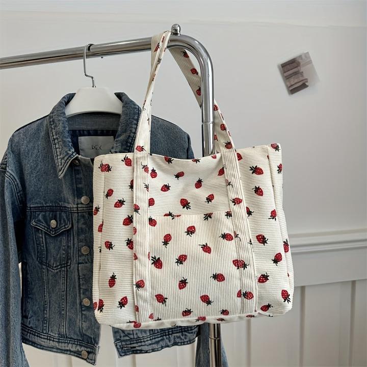 Only-Bags.Store Grosse Kapazität Mode Casual Tote Bag, süsse Umhängetasche mit einfachem Tragegriff, vielseitige