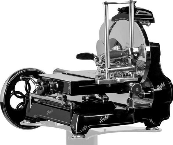 Produktbild Berkel Volano Tribute schwarz Schwungrad-Aufschnittmaschine