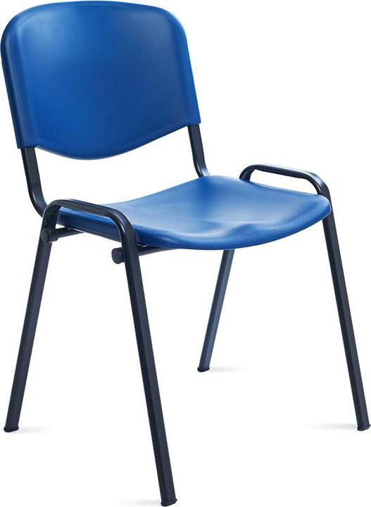 Actual product image Rocada Stacking chair seat shell plastic blue