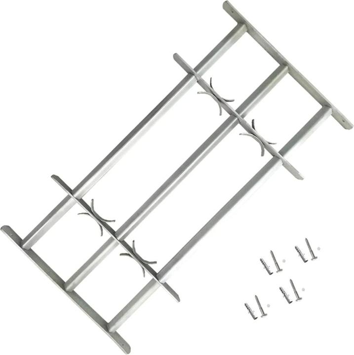 Produktbild Diverse Hardware Fenstergitter Verstellbar mit 3 Querstäben 700-1050 m