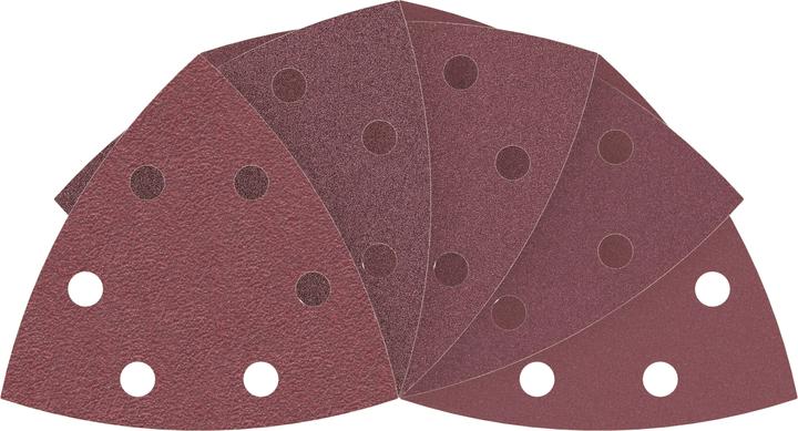 Bosch Zubehör Feuille abrasive PRO F460, 93 x 93 mm, G60, G80, G120, G180, G240, 5 pcs. (60, 80, 100, 120, 180)