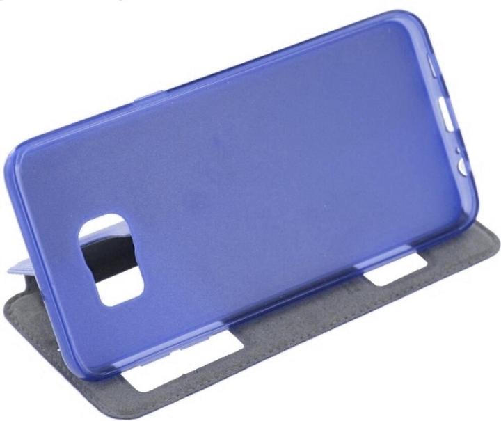 Produktbild Puloka Flip Case Samsung Galaxy S6 Edge Plus - Blue (Samsung Galaxy S6 Edge+)