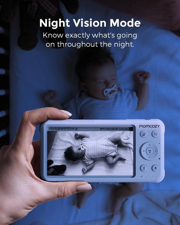 Produktbild Momcozy Video Babyphone (Babyphone mit Kamera, 300 m)