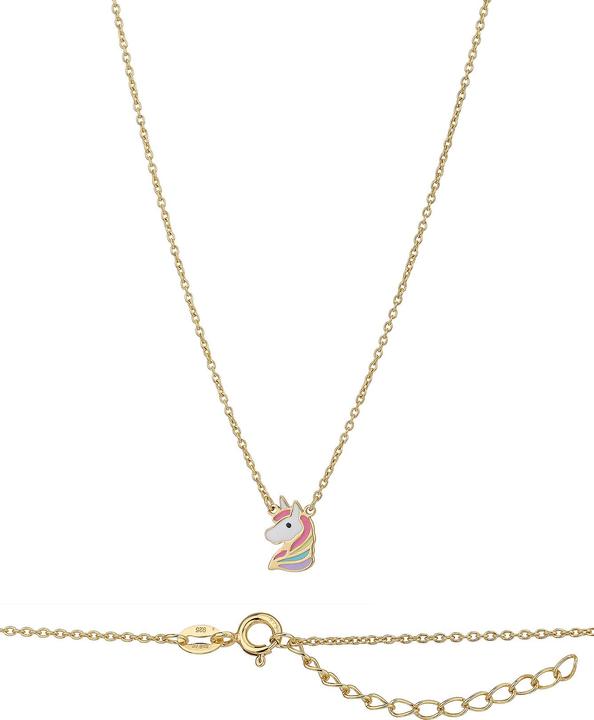 Image du produit Leyda Bijoux Enfant Cheval (Émail, Argent 925 1 micron Doré jaune 18k)