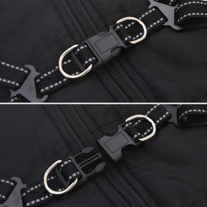 Image du produit VidaXL Manteau pour chien avec harnais Imperméable Réfléchissant (36, Manteau pour chien)