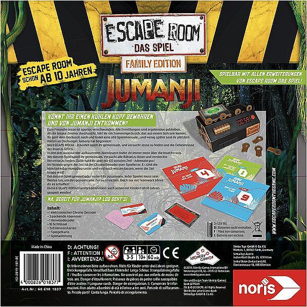 Produktbild Noris Escape Room Jumanji (Deutsch)
