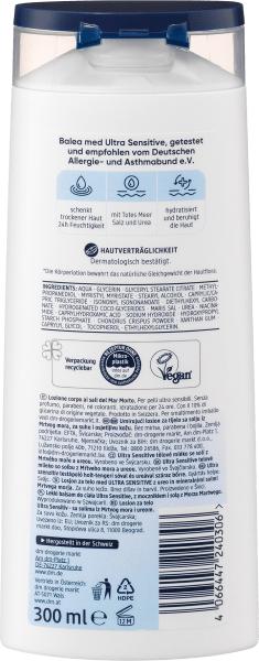 Immagine prodotto dm Balea MED Lozione per il corpo del Mar Morto ultra sensibile (Lozione corpo, 300 ml)