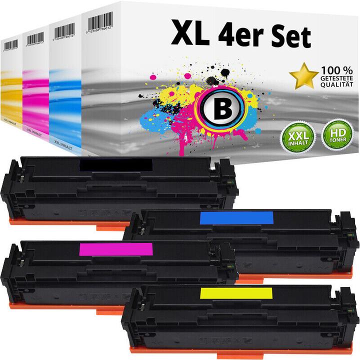 Produktbild Druckfuxx 4x Alternativ Canon Toner 046H für I-Sensys MF 730 731 Cdw 732 733 734