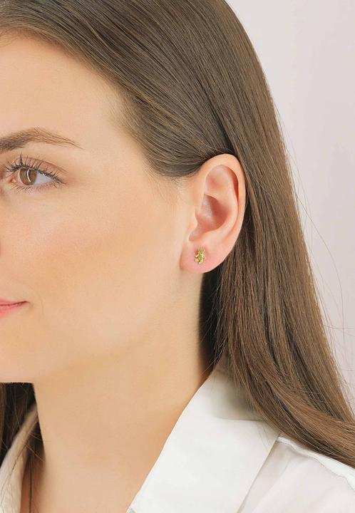 Actual product image Muau Stud earrings (18K 750, Gold)