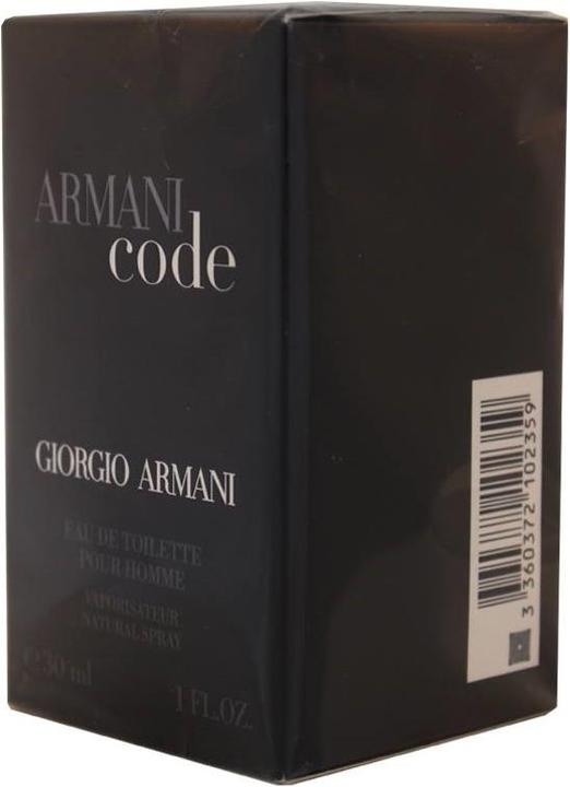 Actual product image Giorgio Armani Black Code (Eau de toilette, 30 ml)