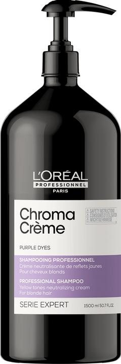 Produktbild L'Oréal Professionnel Serie Expert Chroma Crème Purple Dyes (1500 ml, Flüssiges Shampoo)