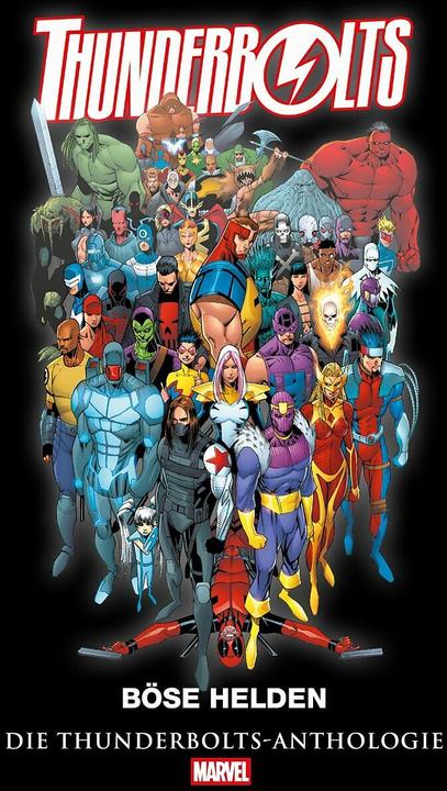 Actual product image Panini Thunderbolts Anthologie (German, Kelly, Collin/Borges, Markua, Geraldo/Bagley, 2025)