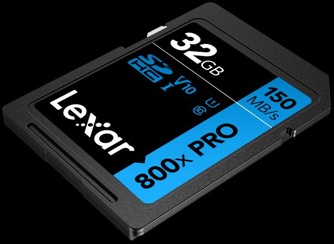 Actual product image Lexar MEMORY SDHC 32GB UHS-I/LSD0800P032G-BNNNG (32 GB, SDHC, U1, UHS-I)