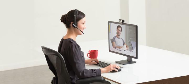 Actual product image Logitech H820e Dual (Wireless, USB-A)