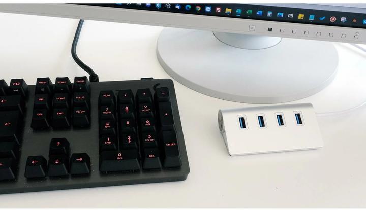 Actual product image Exsys EX-1134-2 (USB-A, 4 Ports)