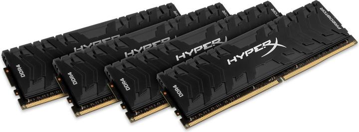 HyperX predator (4 x 4GB, 3200 MHz, DDR4-RAM, DIMM)