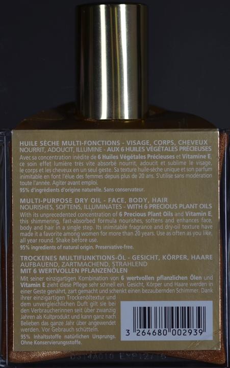 Actual product image Nuxe Huile Prodigieuse Or (Body oil, 100 ml)