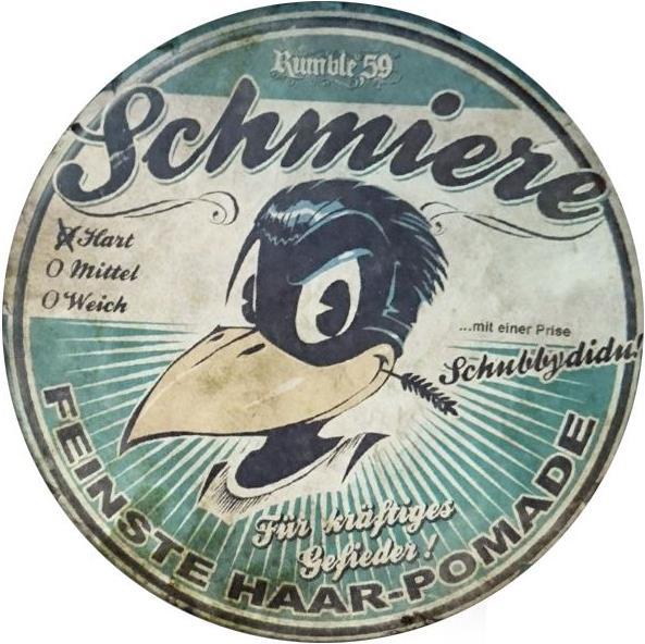 Actual product image Rumble59 Lubricate Finest Hair Pomade Hard (Hair cream, 140 ml)