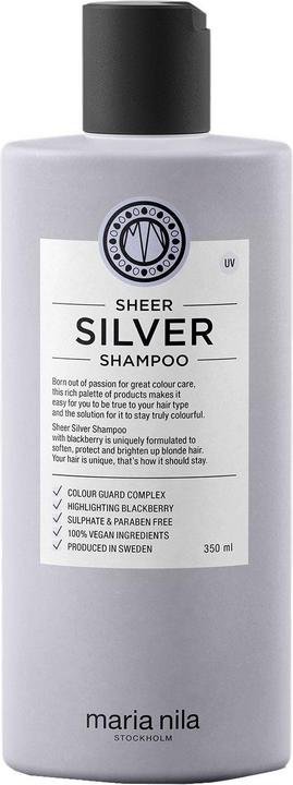 Maria Nila Care & Style - Sheer Silver Shampoo (350 ml, Flüssiges Shampoo)